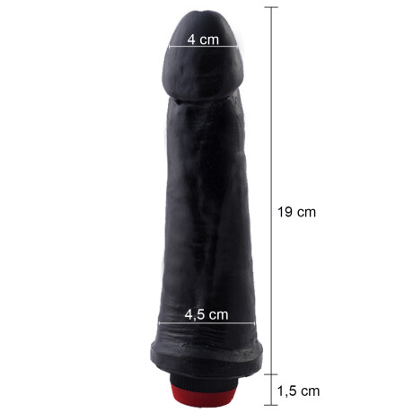 Vibrador Súper Negro