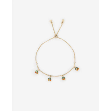 Pulsera Flexible Cherry Dorado
