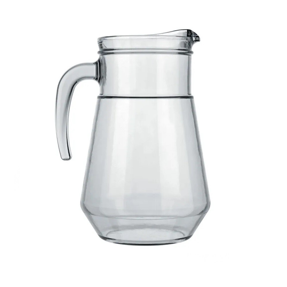 Jarra de Vidrio 1,55 L con Asa y Pico Vertedor – Bar JARRA BAR 1550 ML