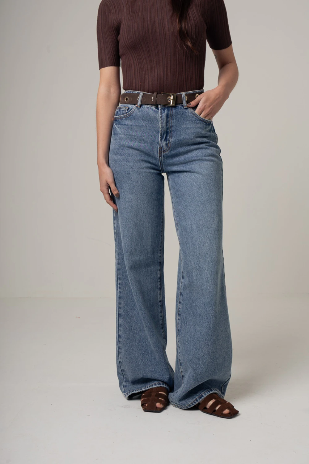 Jean Wide Leg Clong