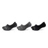 Medias Crocs Wide Mouth Hidden Liner (Random Feed) Unisex Charcoal/multi