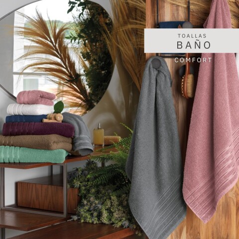 TOALLA DE BAÑO 90X150 GRIS