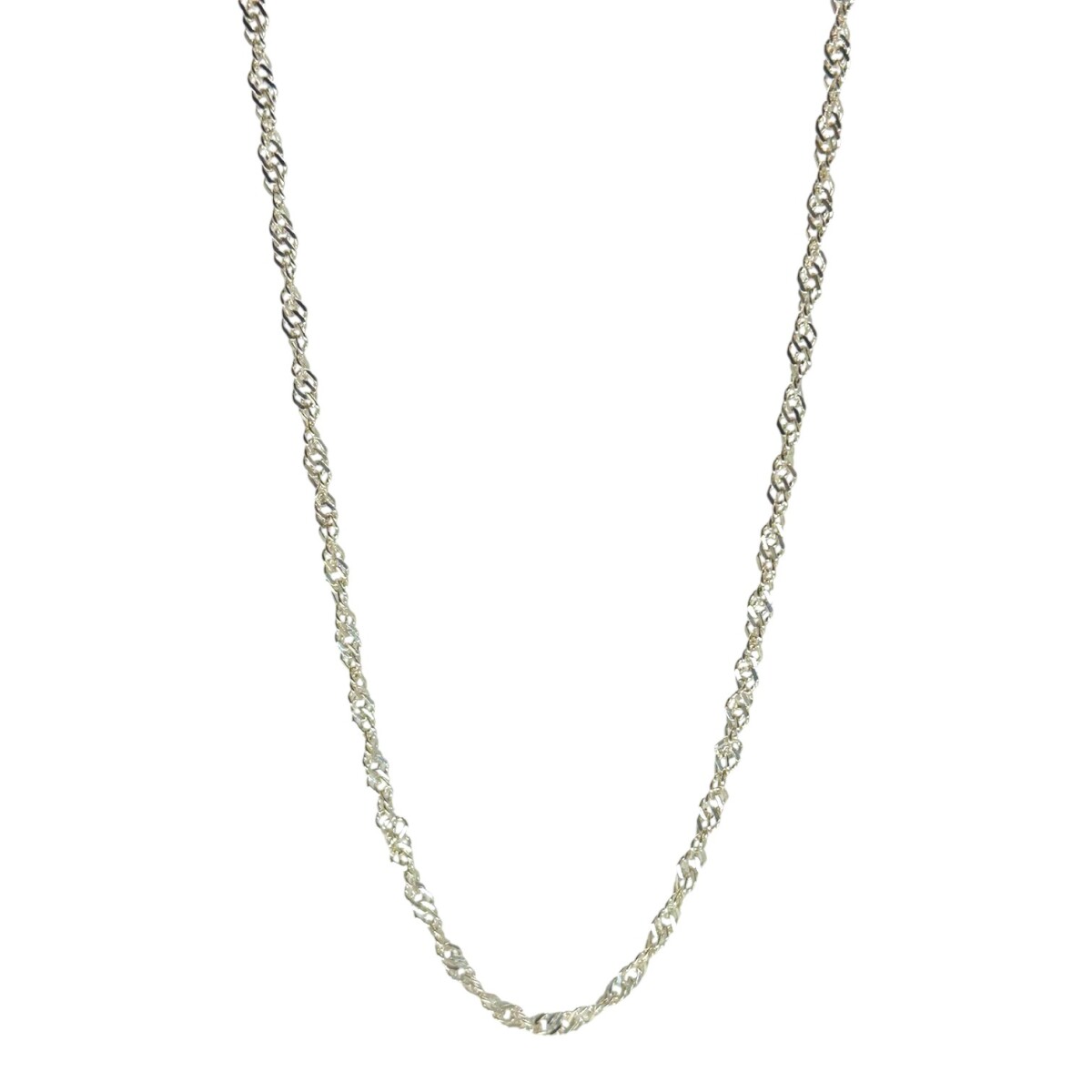 Cadena Singapur - Plata 925 - Sin Piedra - CD3514 - sinpiedra 