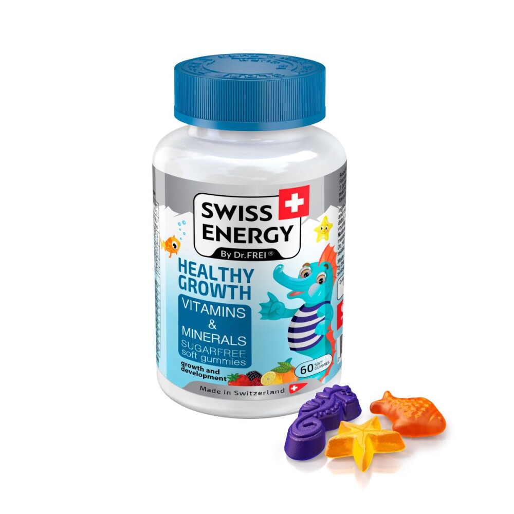 SWISS ENERGY HEALTHY GROWTH GUMMIS FRX60 única