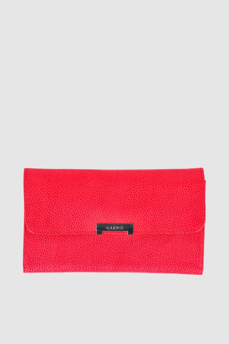 Portadocumentos con broche - Rojo 