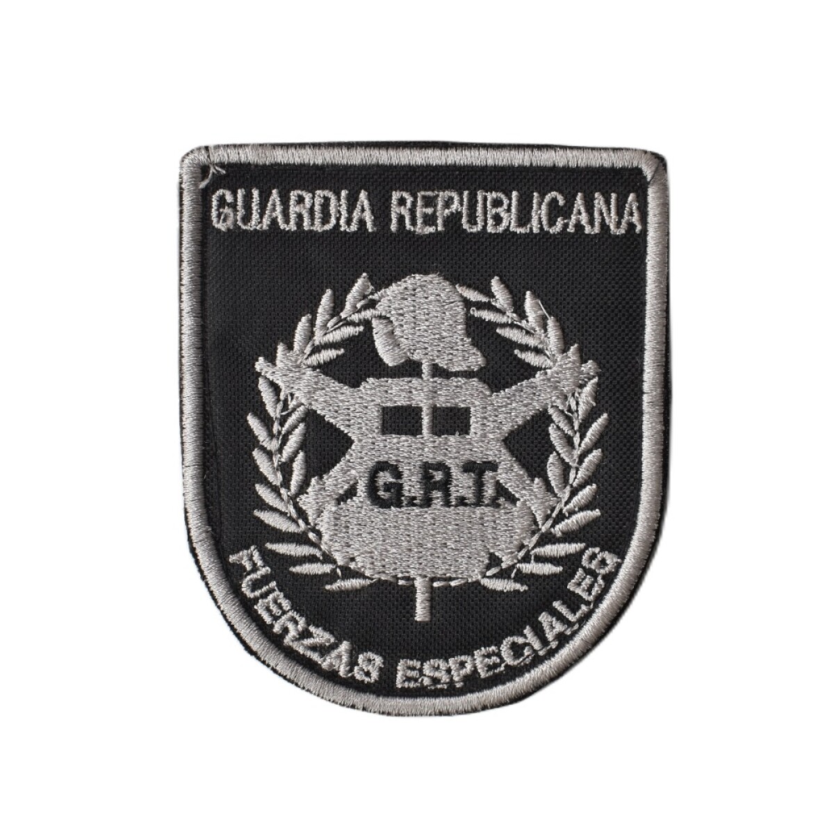 Parche bordado Guardia Republicana - GRT - Negro 