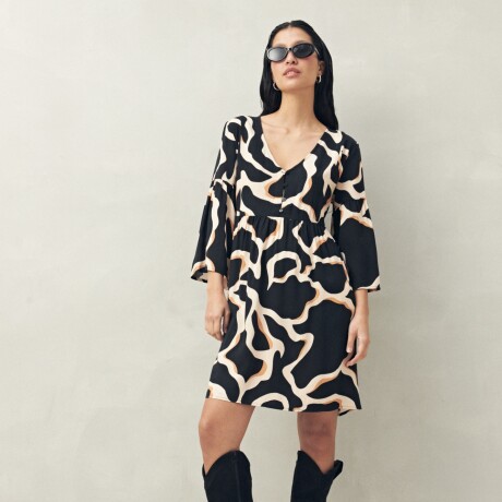VESTIDO SAMARA Negro