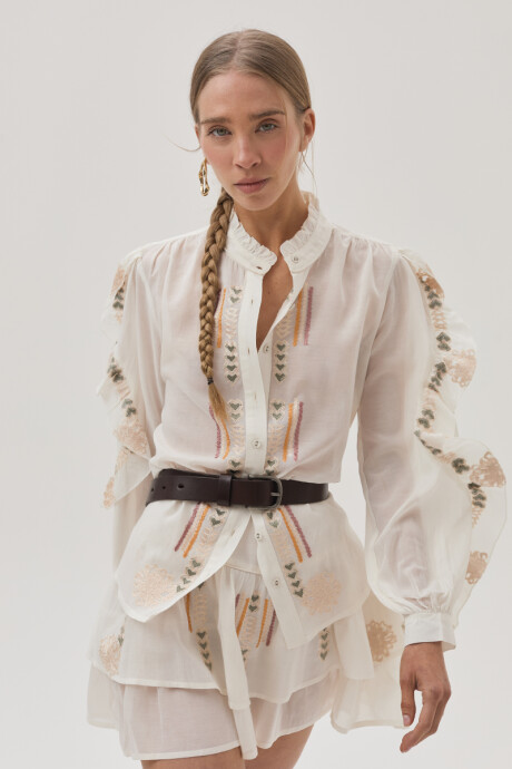 Blusa Blossom Blanco