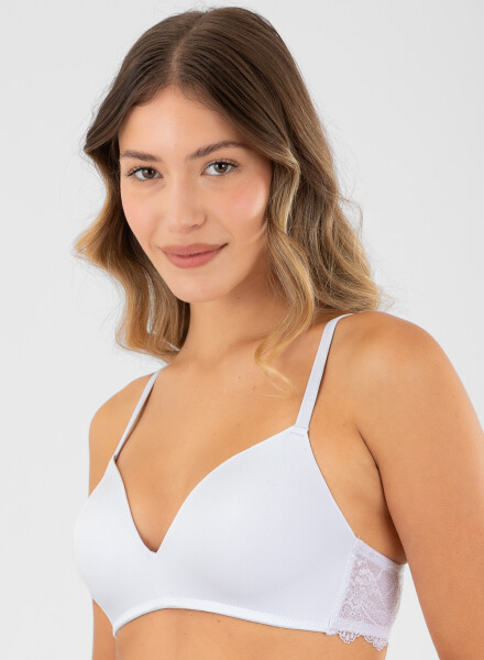 Soutien triangulo prefromado calatea Blanco