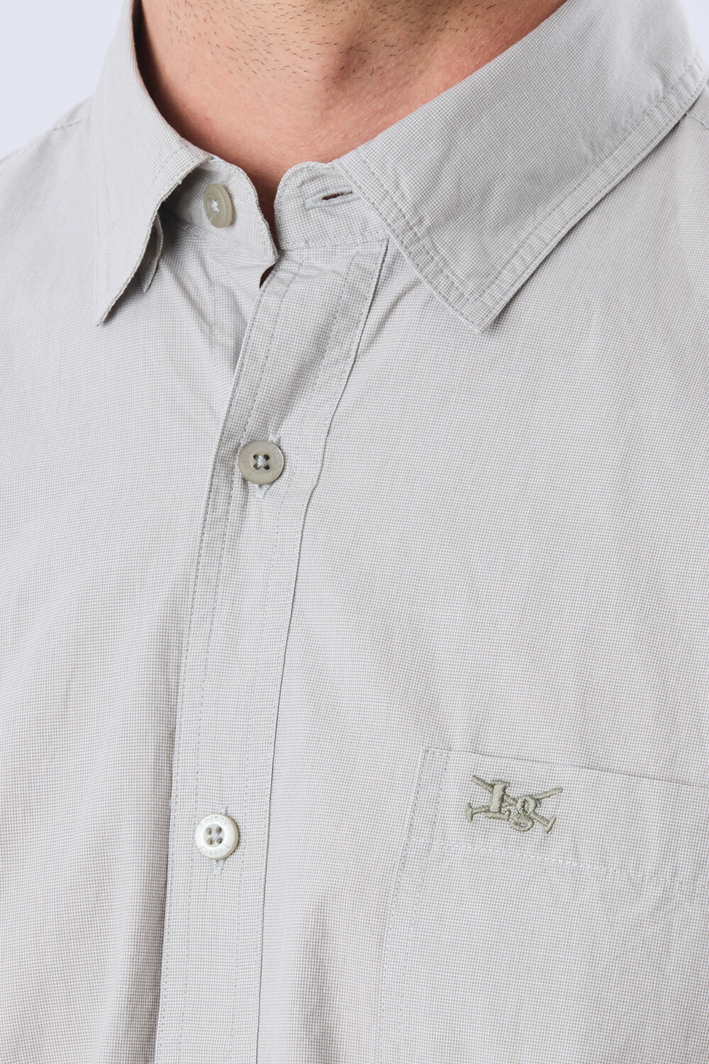 CAMISA CUADROS ALGODÓN Verde