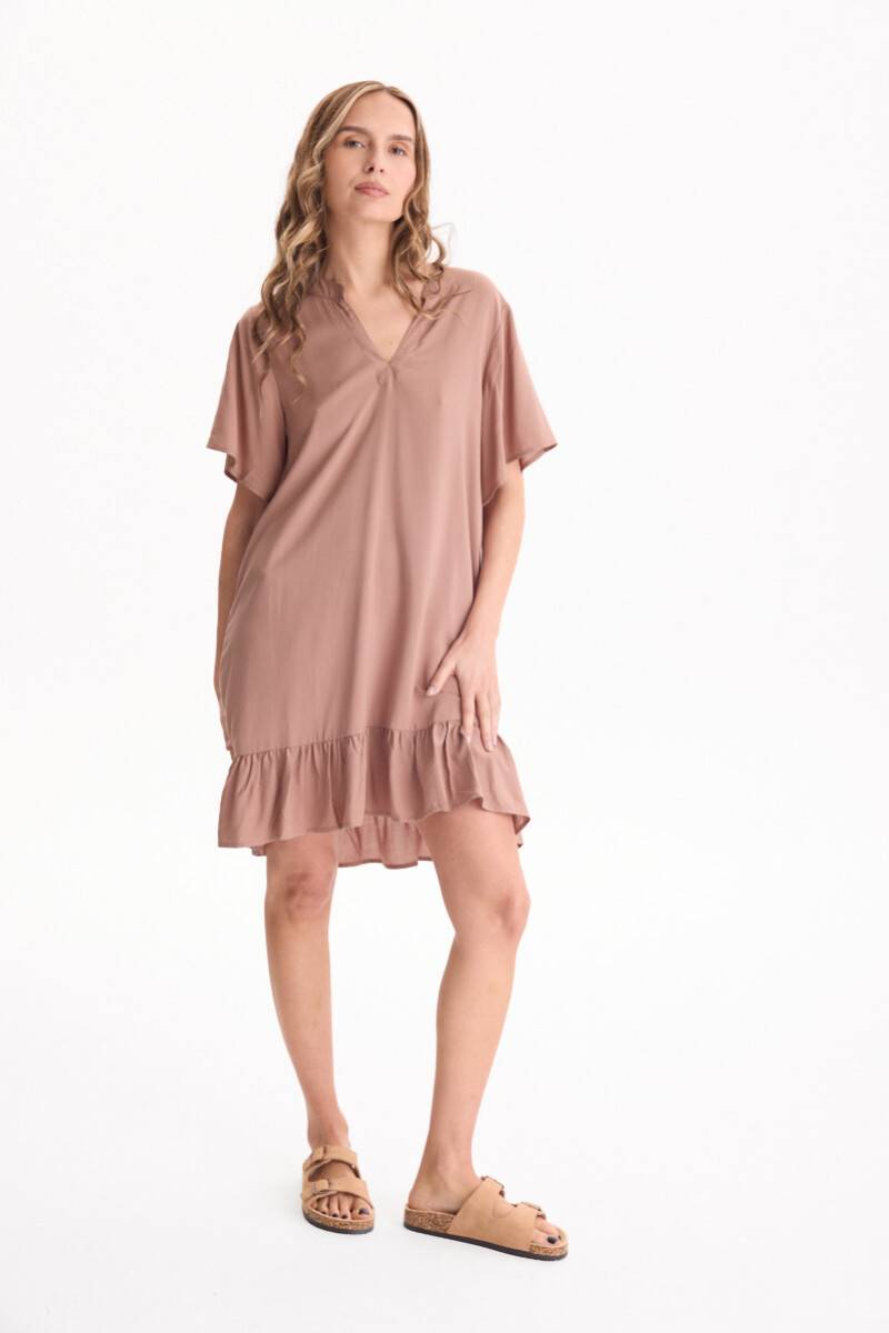 Vestido Rio Marron