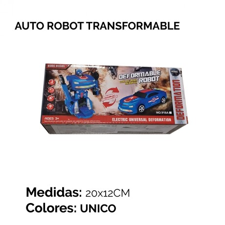 Auto Robot Transformable Unica