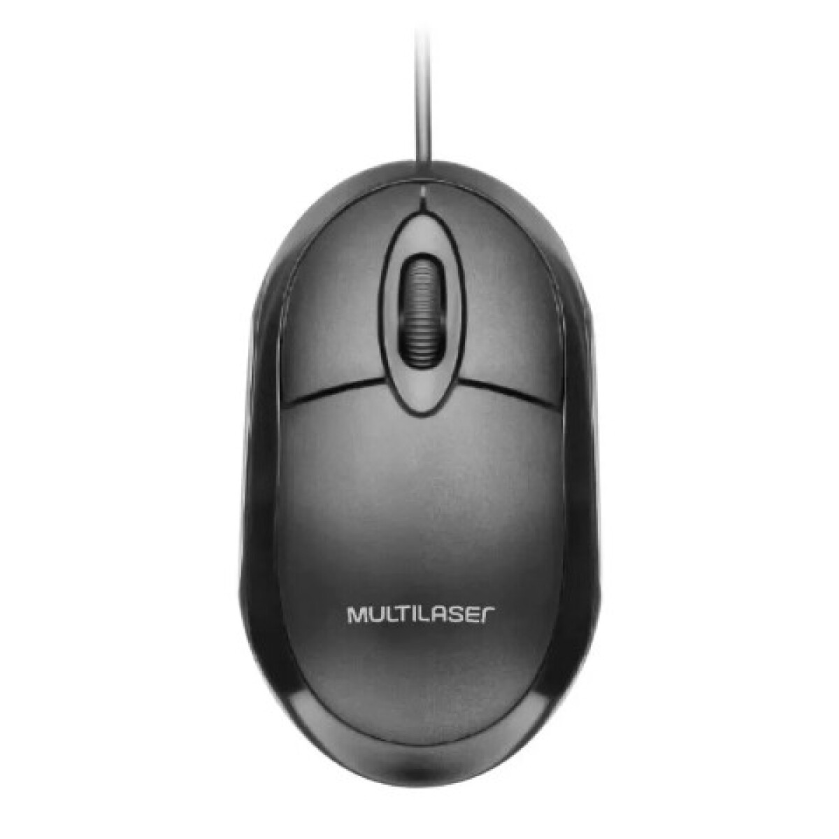 Mouse Optico USB Multilaser Classic MO300 Negro - Unica 