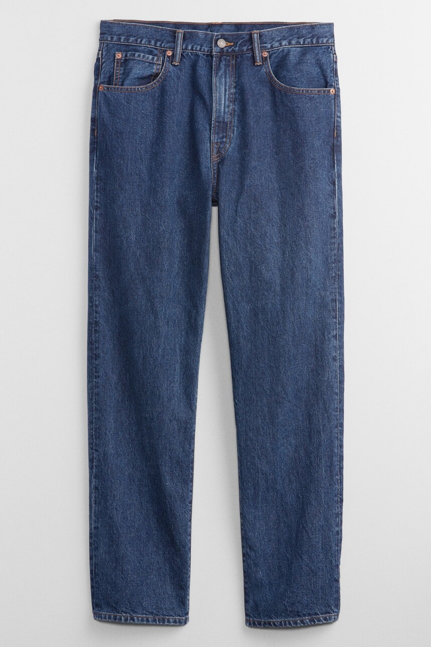 Jean Original Staight Hombre Dark Wash Indigo