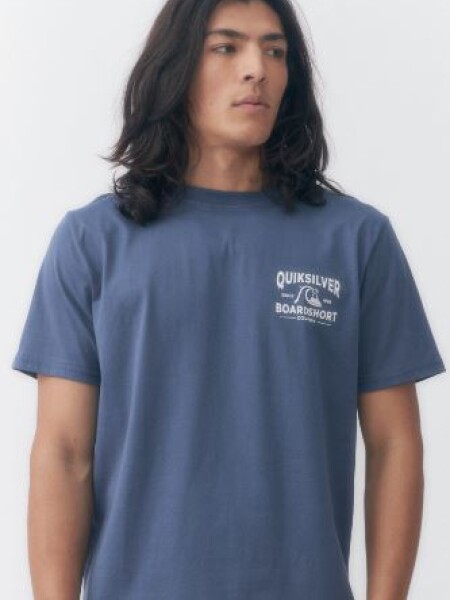 T-SHIRT QUIKSILVER 40602 AZUL