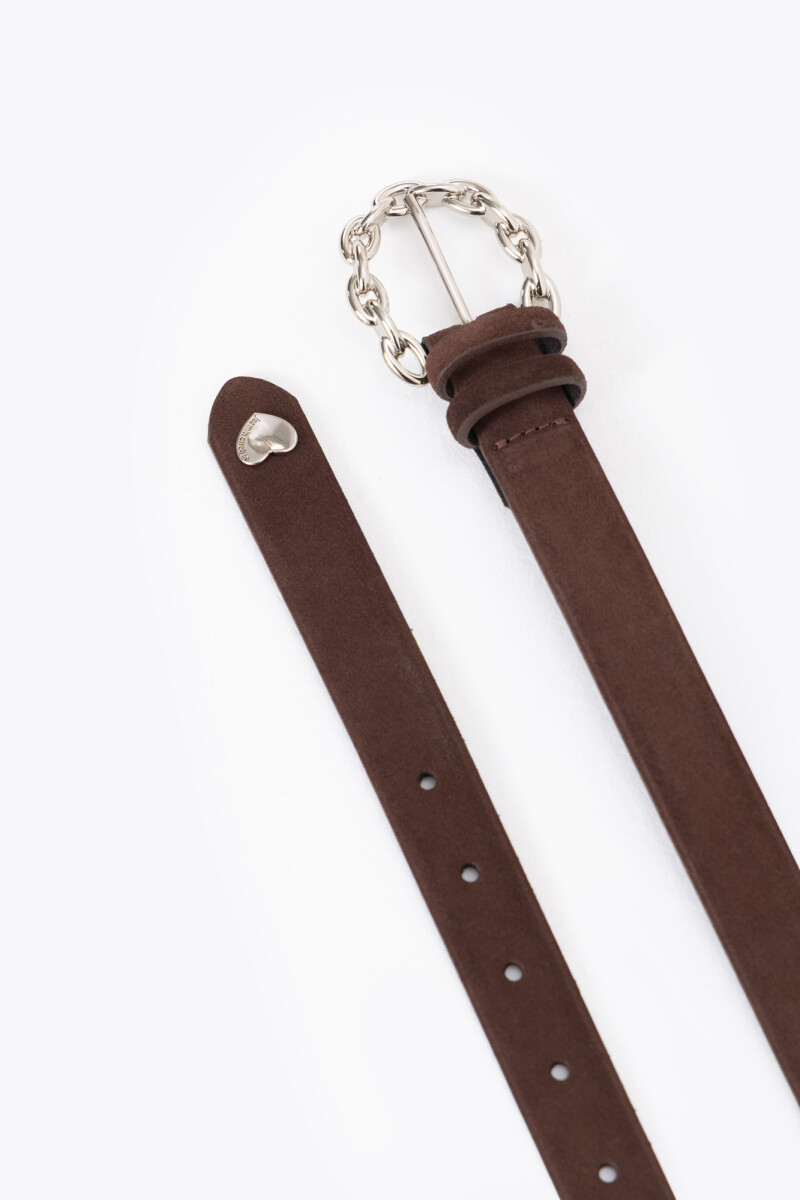 CINTURON DARCY Chocolate