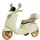 Moto Scooter a Batería Lumax Infantil Scooby Beige