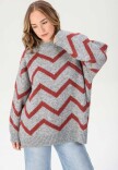 Sweater Horizonte Rojo