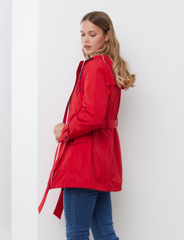 Gabardina Impermeable ROJO