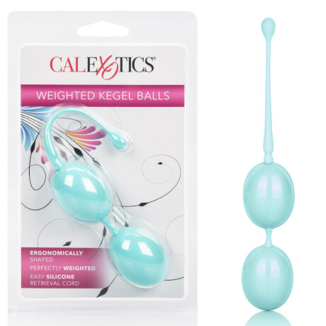 Weighted Kegel Silicone Teal Weighted Kegel Silicone Teal