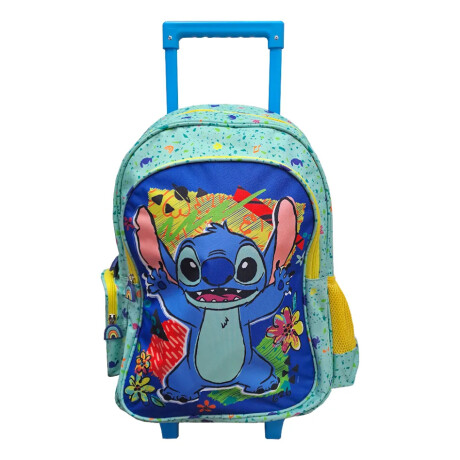 MOCHILA STITCH CON CARRO 40CM 001