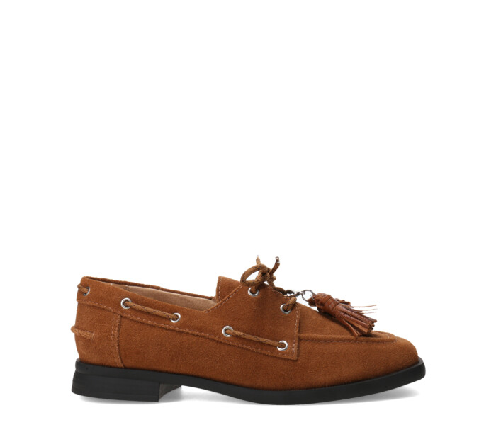 Zapato de Mujer Bottero Mocasin Marrón Caramelo