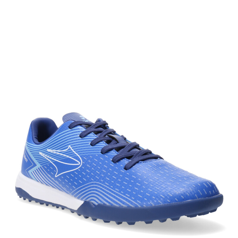 Championes de Hombre Topper Stringray III Mach Azul - Blanco