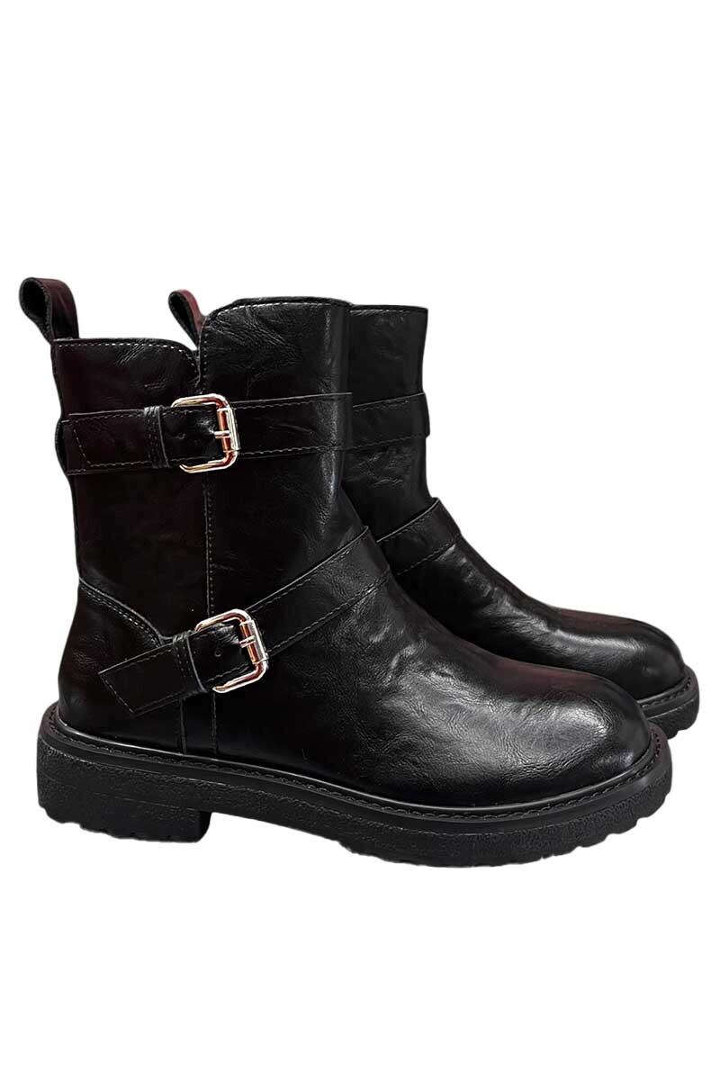 BOTA MUJER SIRUYA SIRUYA Negro