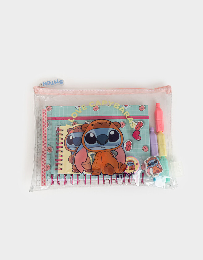 Librería Sets PVC Set De Librería En Estuche De Pvc - Combinacion Multicolor