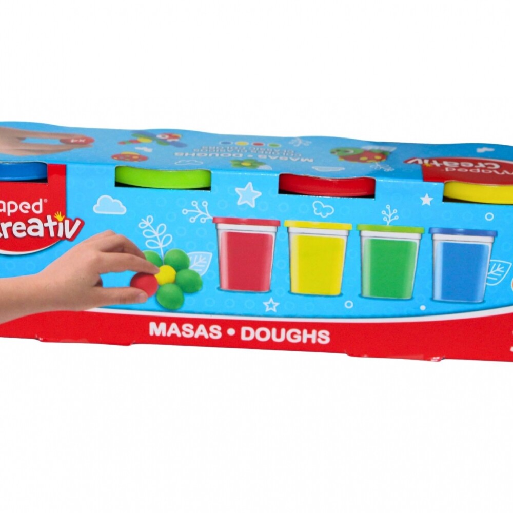 MASA DE MODELAR MAPED X 4 UNIDADES MASA DE MODELAR MAPED X 4 UNIDADES