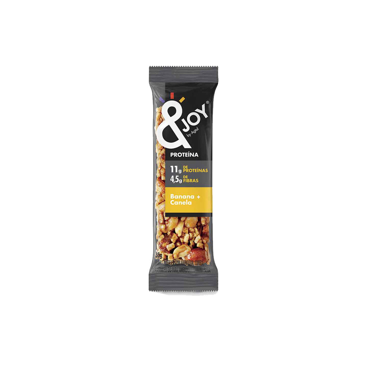 Barra de proteina banana y canela 35g Agtal 