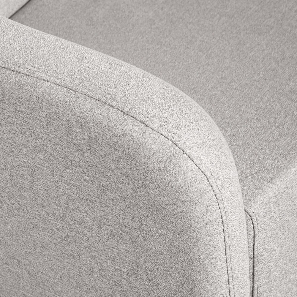 BUTACA TELA-Y-MADERA GRIS IRIS GRIS CLA
