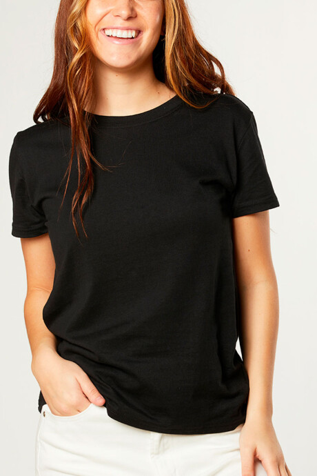 T-SHIRT MAJO RUSTY Negro