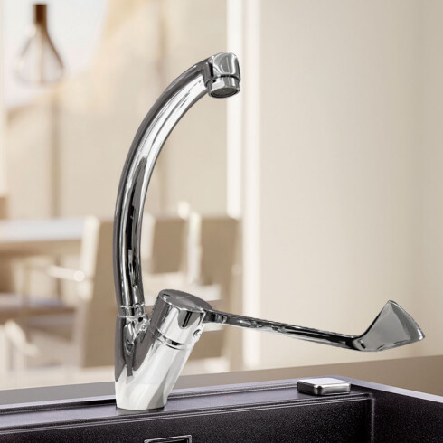 GRIFO DE MESADA MONOCOMANDO CROMO BRILLO LINEA URBAN CROMO