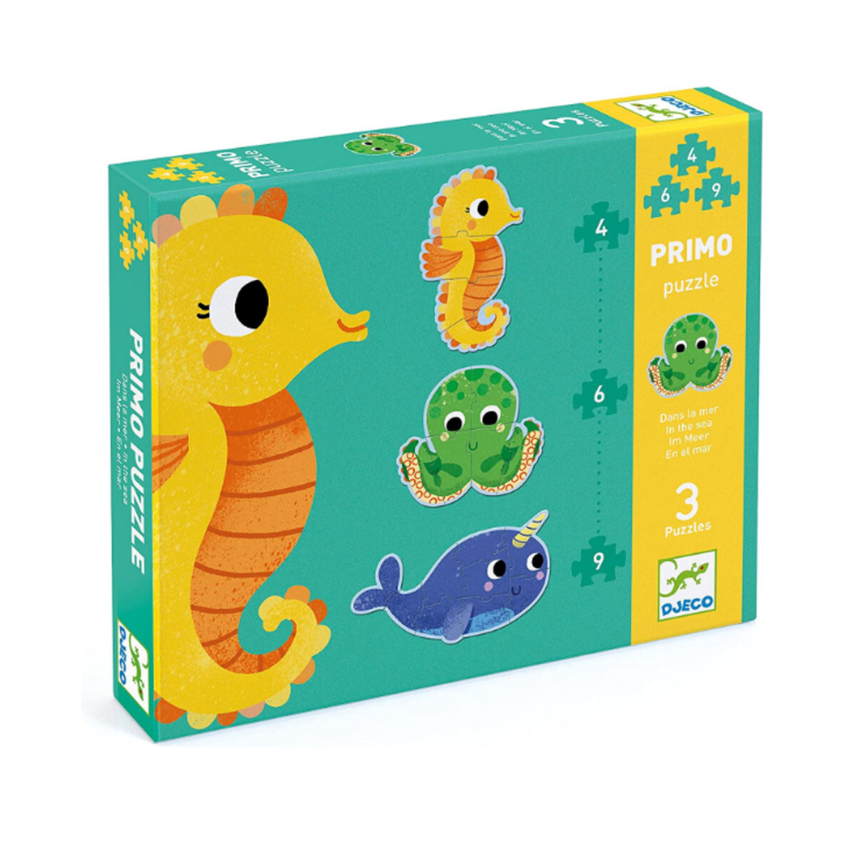 Puzzle Evolutivo Primo En el mar Djeco 