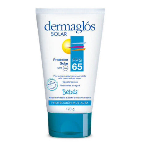 Protector Solar Dermaglós Bebés Crema FPS65 120ml Protector Solar Dermaglós Bebés Crema FPS65 120ml