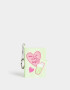 Llavero Llavero Y Charm Libreta "matcha Girly" - Verde Claro