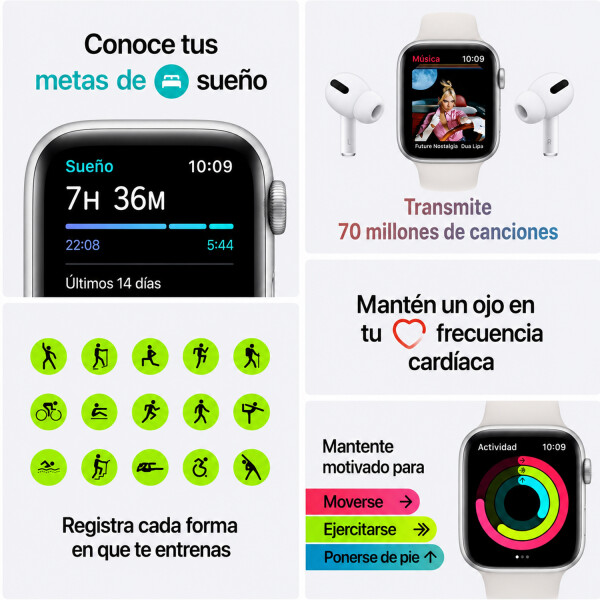 Smartwatch Apple Se 3th Gen 44mm M/l BLANCO