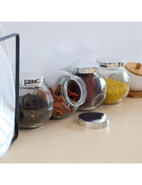 SET X3 PZAS RECIPIENTES 1500ML TAPA METAL SET X3 PZAS RECIPIENTES 1500ML TAPA METAL