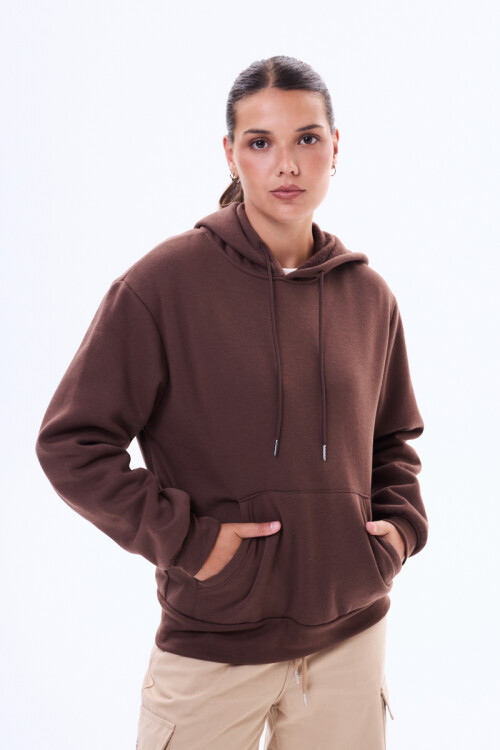 Buzo felpa Tumbes Marrón