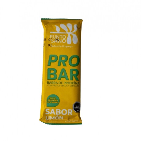 Barra de Proteína Punto Sano x16 Limón