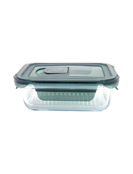 RECIPIENTE RECTANGULAR BOROSILICATO LABRADO 370ML D15.4X11.5XH5.4CM RECIPIENTE RECTANGULAR BOROSILICATO LABRADO 370ML D15.4X11.5XH5.4CM