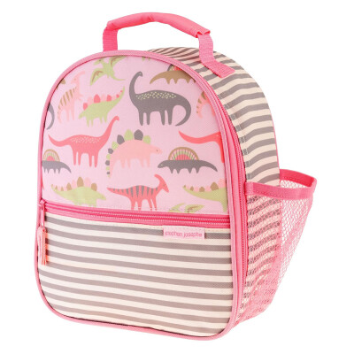 Lunchera Stephen Joseph Dino Pink