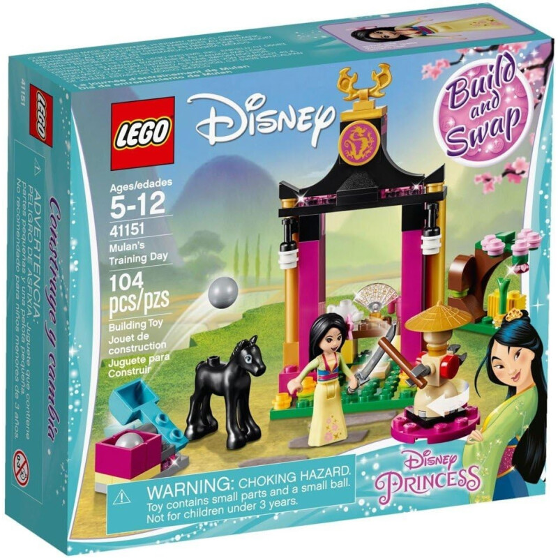 Lego Disney Princesa Mulan Con Accesorios 104 Piezas Lego Disney Princesa Mulan Con Accesorios 104 Piezas