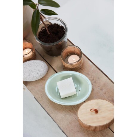 CAJA ORG OVAL BAMBÚ BAMBU NATURAL-BEIGE 1272