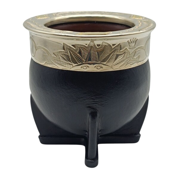 Mate Imperial con apliques en bronce - ALPACA - 53 negrouniforme