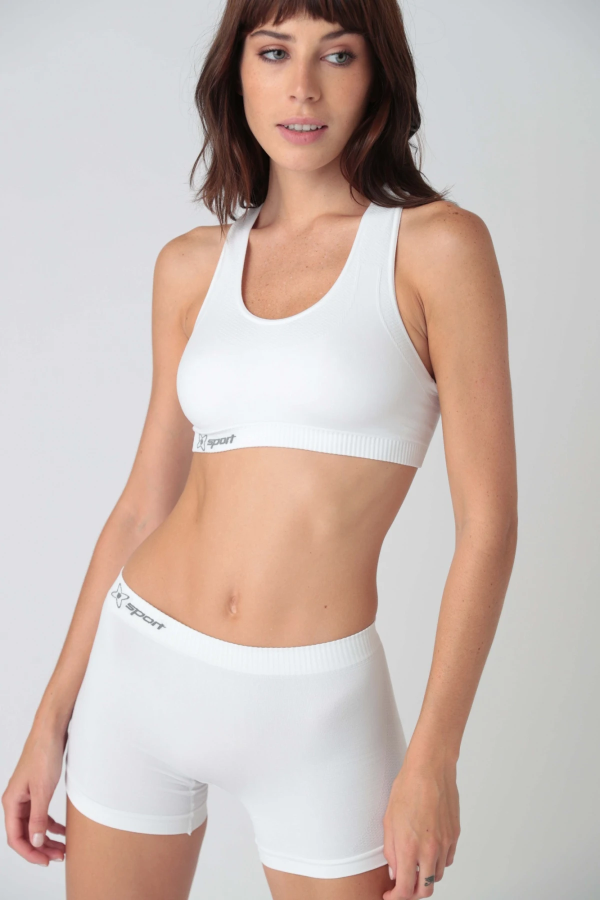 Top Deportivo PIMENTON Pro Blanco