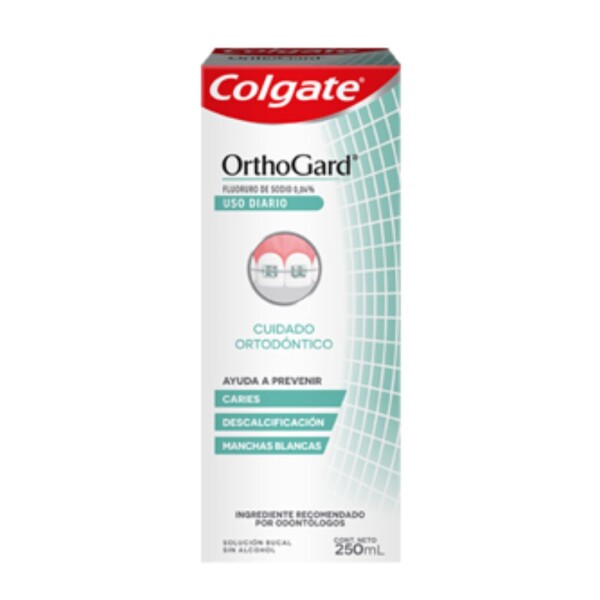 Enjuague Orthogard 250ml. Colgate Enjuague Orthogard 250ml. Colgate
