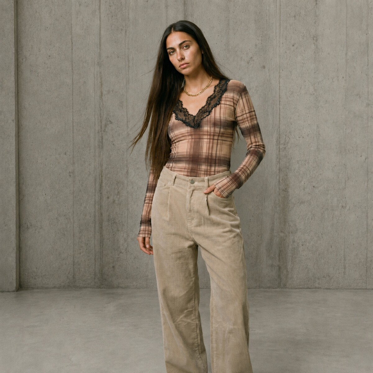 Pantalón Vox - BEIGE 