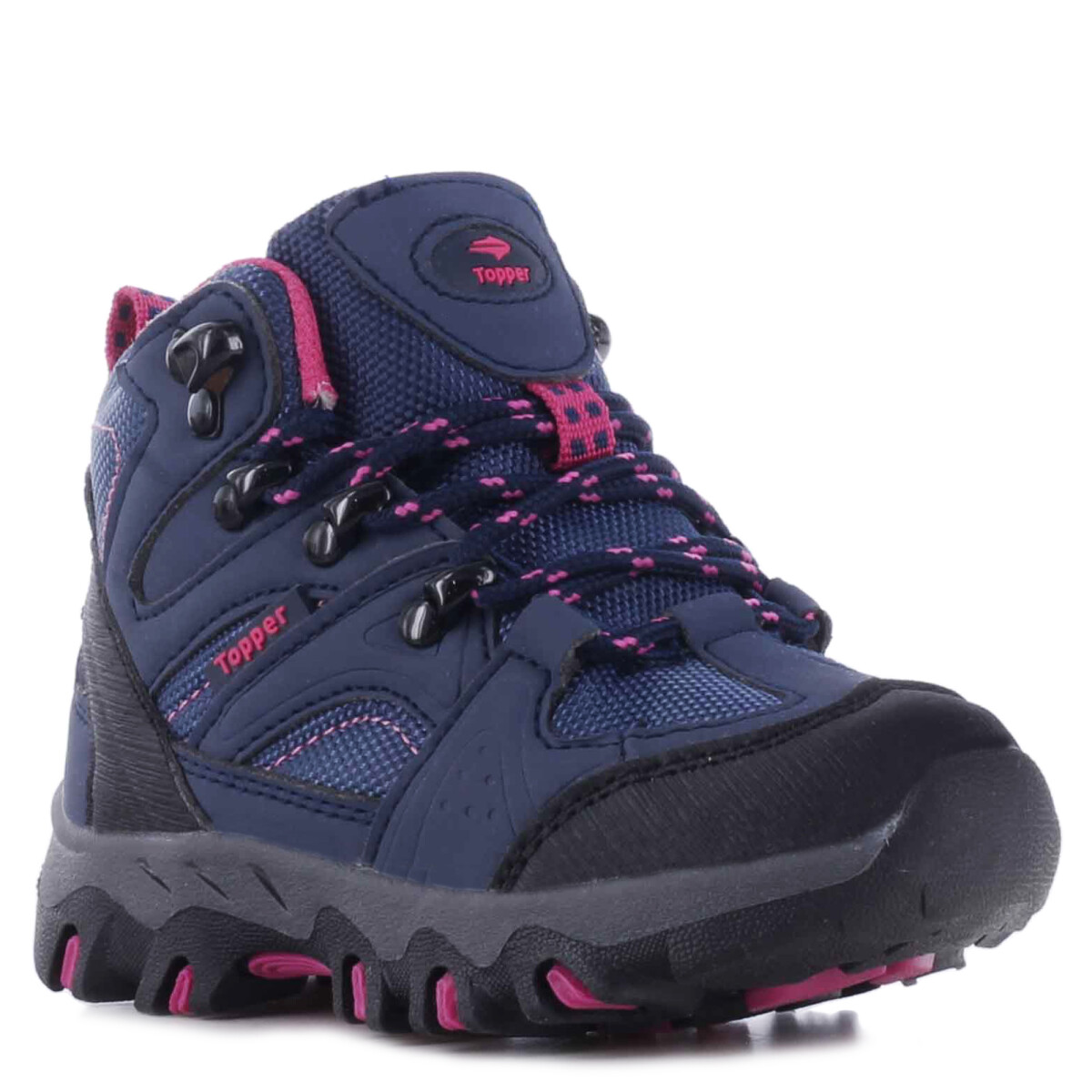 Championes Infantiles Topper Bota BERU Kids - Azul Marino - Fucsia 